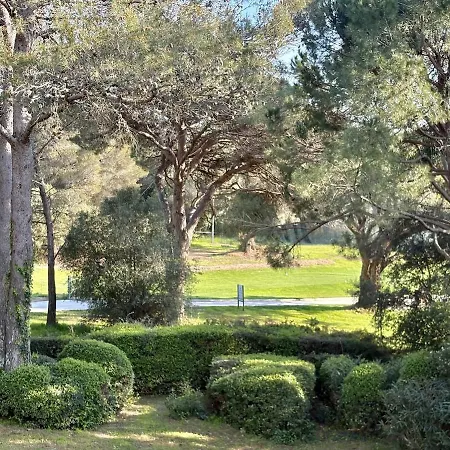 Apartment T3 Moderne, Piscine, Parking, Vue Golf, Commerces A Proximite